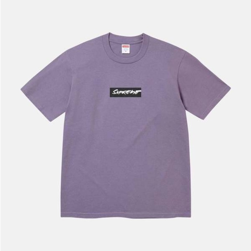 Supreme Futura Box Logo Dusty Purple S